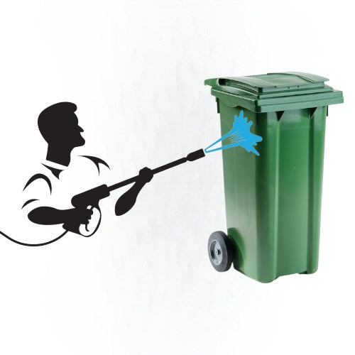 10 REINIGINGSBEURTEN 120/240/ 360 liter voor bedrijven