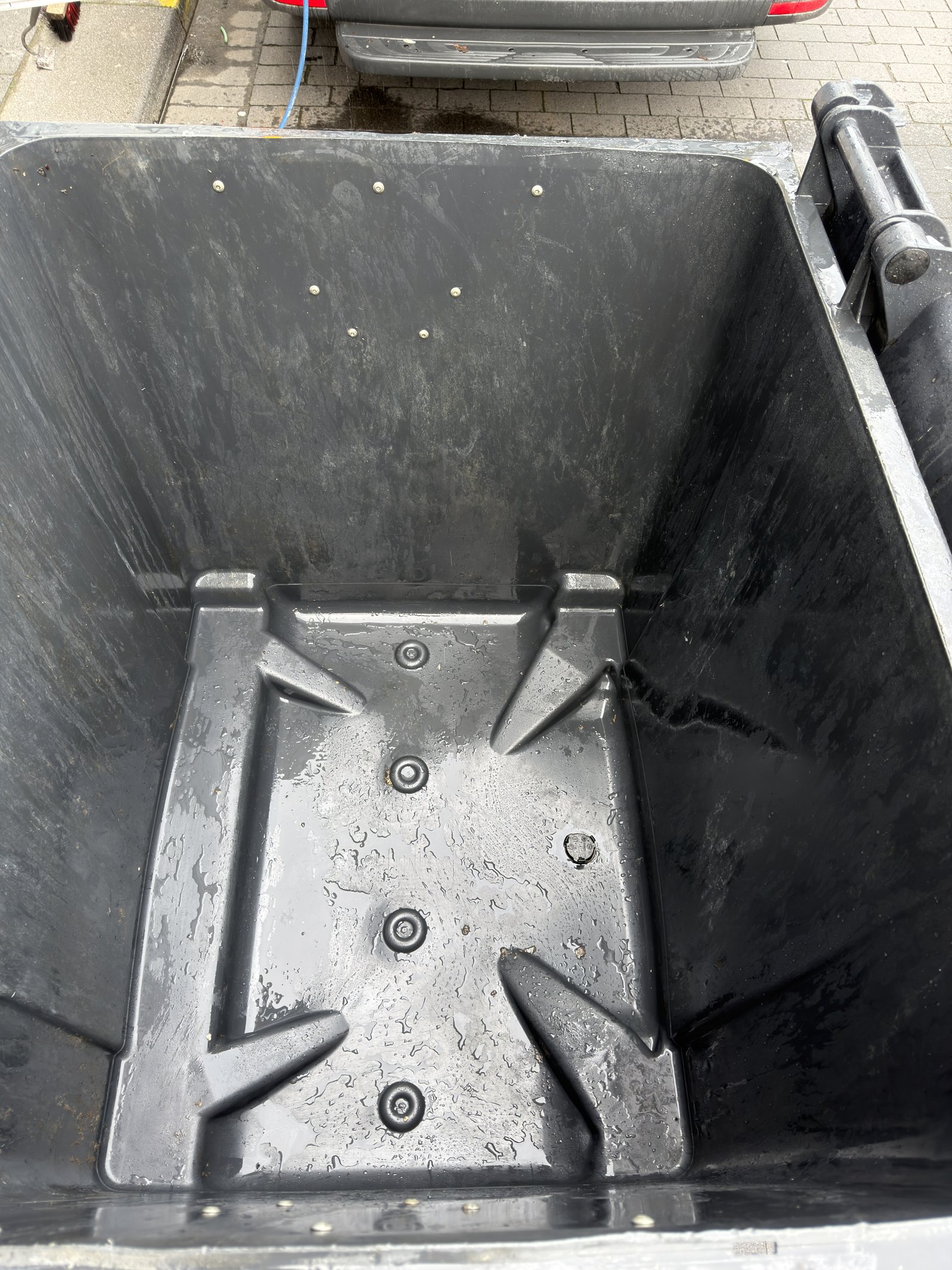 Na reiniging container