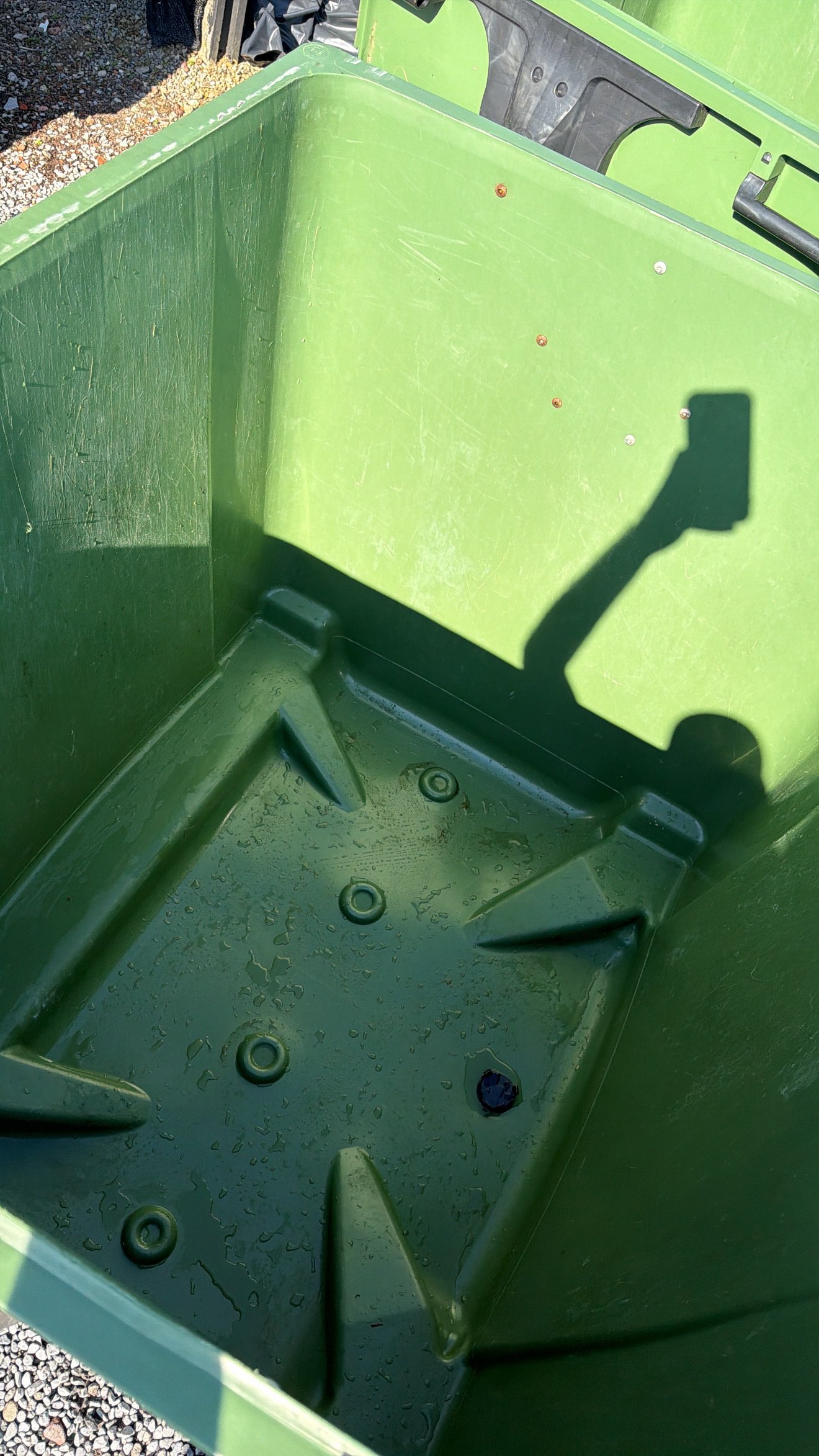 Na reiniging container